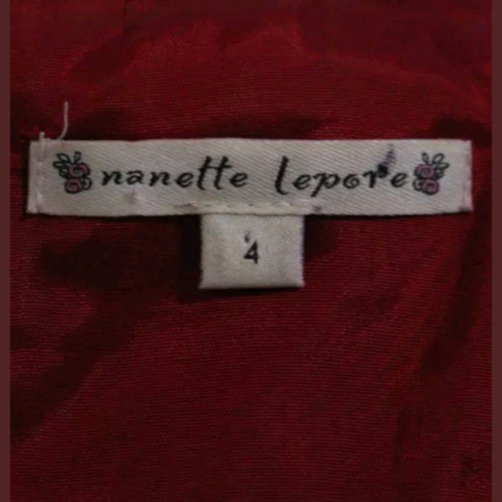Nanette lepore silk spaghetti striped top shirt 4 - Picture 5 of 5